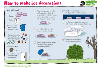 Ice decorations