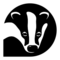 The Wildlife Trusts' badger logo