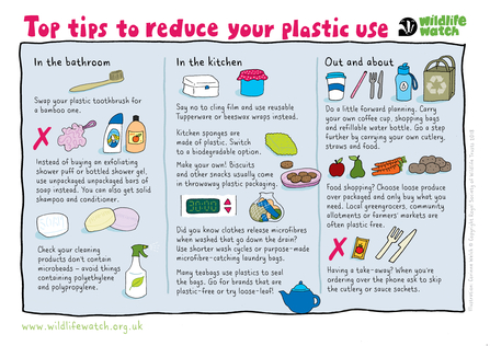 Reduce plastic